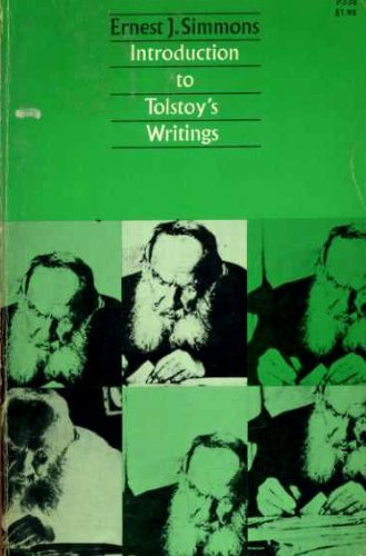 Beispielbild fr Introduction to Tolstoy*s Writings zum Verkauf von dsmbooks