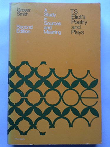 9780226764375: T.S.Eliot's Poetry and Plays (Phoenix Books)
