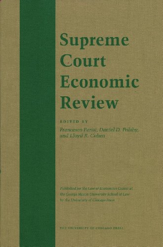 Stock image for Supreme Court Economic Review, Volume 19 for sale by Iridium_Books