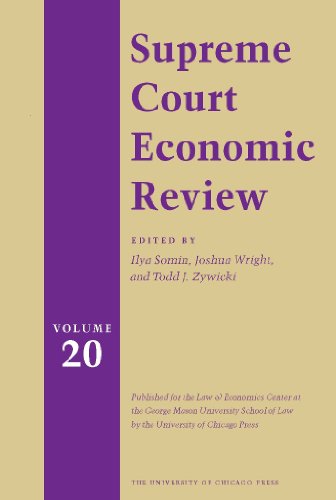 9780226767642: The Supreme Court Economic Review V20