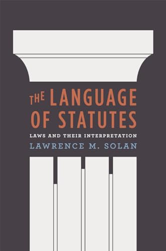 Stock image for The Language of Statutes for sale by Blackwell's