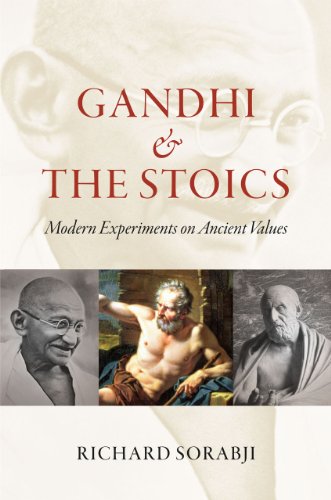 Imagen de archivo de Gandhi and the Stoics: Modern Experiments on Ancient Values a la venta por Booklegger's Fine Books ABAA