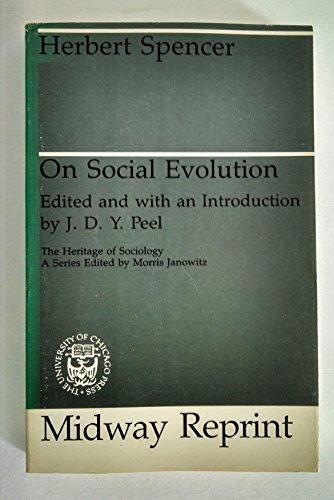 Beispielbild fr On social evolution : selected writings zum Verkauf von Yushodo Co., Ltd.
