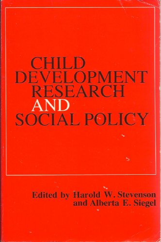 Imagen de archivo de Child Development Research and Social Policy a la venta por HPB-Ruby
