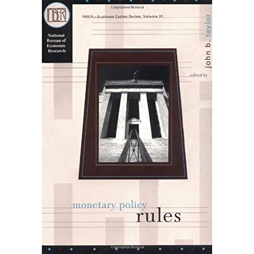 Imagen de archivo de Monetary Policy Rules: Volume 31 a la venta por ThriftBooks-Atlanta