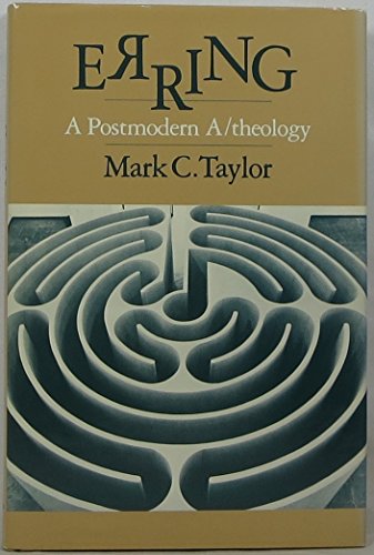 Beispielbild fr Erring : A Postmodern, a Theology zum Verkauf von Better World Books