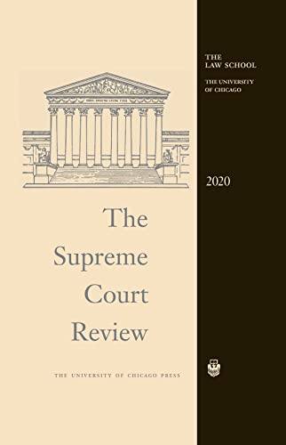 Imagen de archivo de The Supreme Court Review, 2020 a la venta por GF Books, Inc.