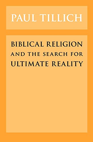 Imagen de archivo de Biblical Religion and the Search for Ultimate Reality a la venta por SecondSale