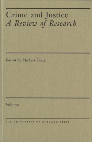 Imagen de archivo de Crime and Justice, Volume 37: A Review of Research (Volume 37) (Crime and Justice: A Review of Research) a la venta por HPB-Red