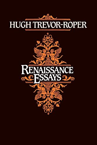 9780226812274: Renaissance Essays