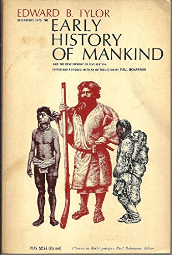 Imagen de archivo de Researches Into the Early History of Mankind and the Development of Civilization a la venta por ThriftBooks-Dallas