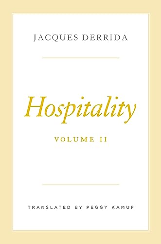 Beispielbild fr Hospitality. Volume II zum Verkauf von Blackwell's