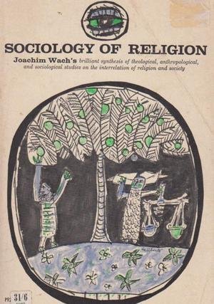 Beispielbild fr Sociology of Religion zum Verkauf von Rosario Beach Rare Books