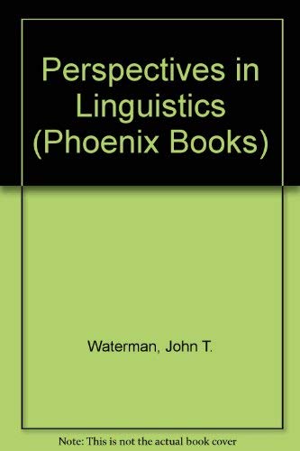 Imagen de archivo de Perspectives in Linguistics (Phoenix Books) a la venta por Wonder Book