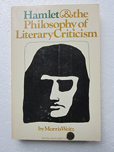 Imagen de archivo de Hamlet and the Philosophy of Literary Criticism a la venta por HPB-Red