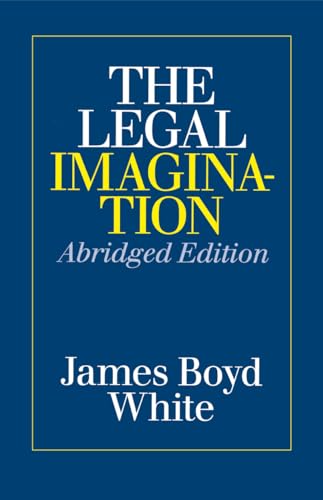 Beispielbild fr The Legal Imagination zum Verkauf von Better World Books