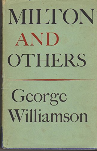 9780226899374: Milton and Others [Paperback] by Williamson, George