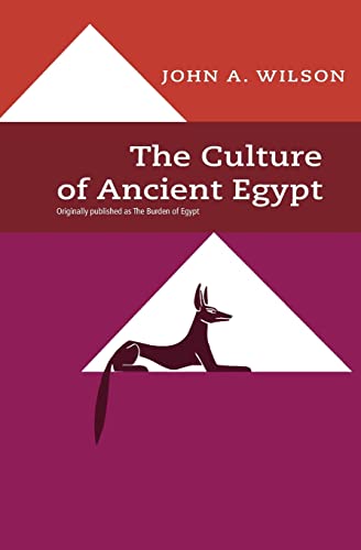 9780226901527: The Culture of Ancient Egypt