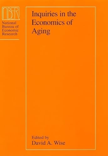 Inquiries in the Economics of Aging (Hardcover) - David A. Wise