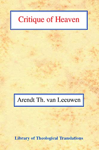 Image d'archives pour Critique of Heaven: 1 (Library of Theological Translations) mis en vente par PBShop.store UK