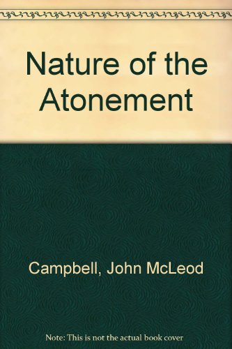 9780227675403: Nature of the Atonement