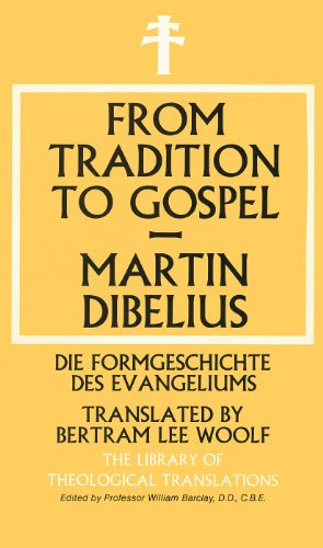 Stock image for From Tradition to Gospel for sale by RPL Library Store