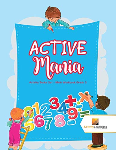 Stock image for ACTIVE Mania Activity Books Set Math Workbook Grade 3 for sale by PBShop.store US