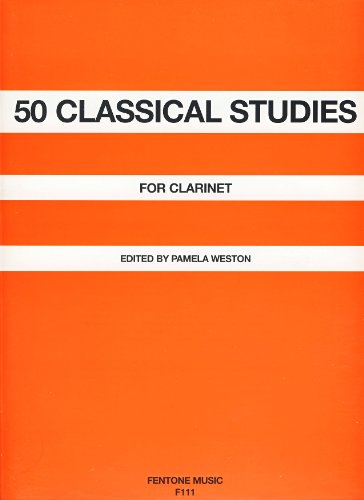 Imagen de archivo de 50 Classical Studies (Clarinet). Partitions pour Clarinette a la venta por GF Books, Inc.