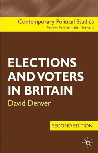 Imagen de archivo de Elections and Voters in Britain (Contemporary Political Studies) a la venta por WorldofBooks