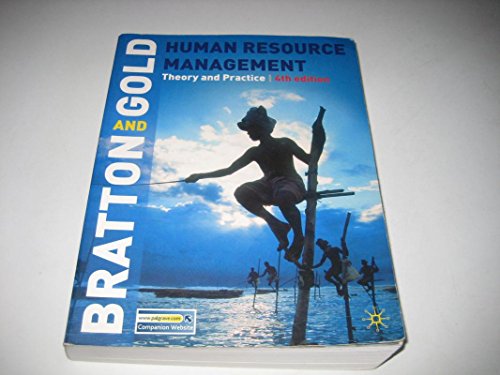 9780230001749: Human Resource Management: Theory and Practice