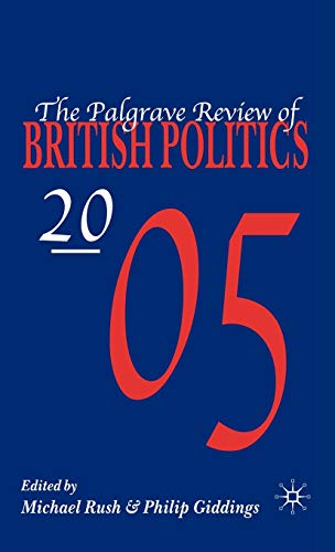 Beispielbild fr Palgrave Review of British Politics 2005 zum Verkauf von PsychoBabel & Skoob Books