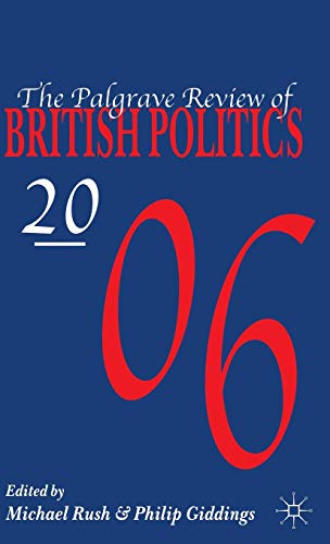 Stock image for The Palgrave Review of British Politics 2006 for sale by Midtown Scholar Bookstore