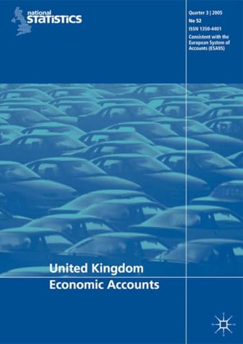 United Kingdom Economic Accounts No 54, 1st Quarter 2006 (9780230003248) by NA, NA