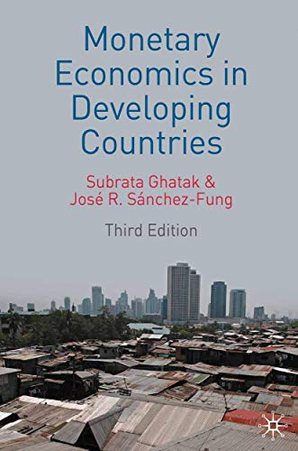 Beispielbild fr Monetary Economics in Developing Countries zum Verkauf von Better World Books Ltd