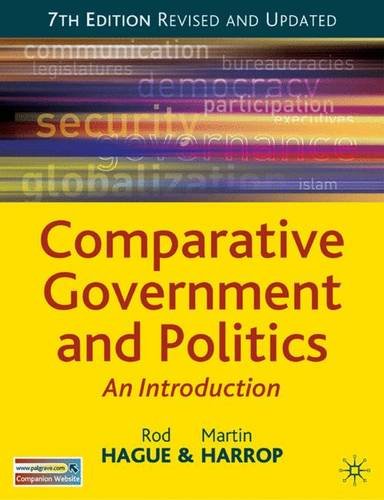 9780230006362: Comparative Government and Politics