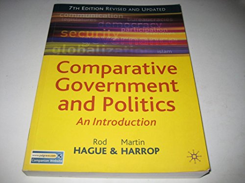 Stock image for Comparative Government and Politics (Comparative Government & Politics) for sale by AwesomeBooks