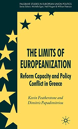 Stock image for The Limits of Europeanization : Reform Capacity and Policy Conflict in Greece for sale by Better World Books: West