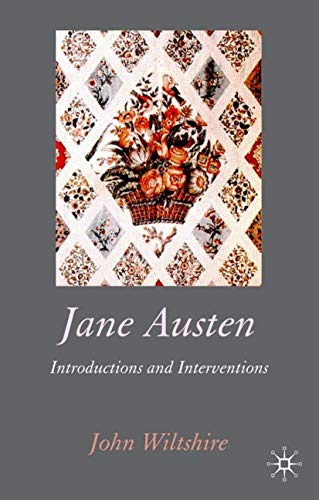 Stock image for Jane Austen: Introductions and Interventions for sale by Midtown Scholar Bookstore