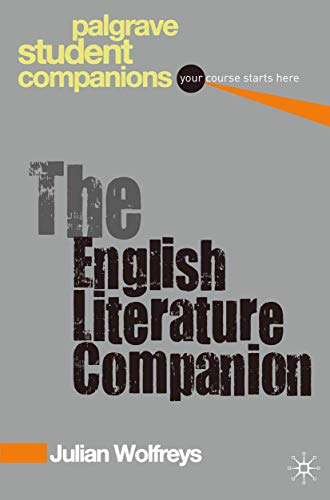 Beispielbild fr The English Literature Companion zum Verkauf von Chiron Media