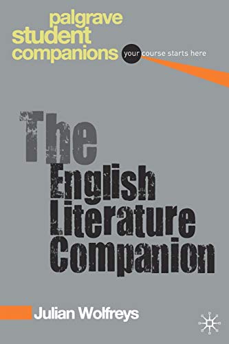 9780230008137: The English Literature Companion: 6 (Macmillan Student Companions Series)