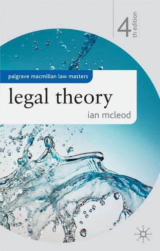 9780230013339: Legal Theory (Palgrave Macmillan Law Masters)