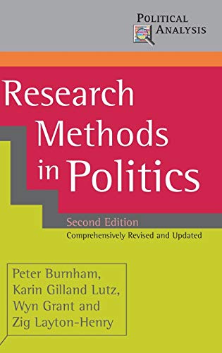 9780230019843: Research Methods in Politics: 42 (Political Analysis)