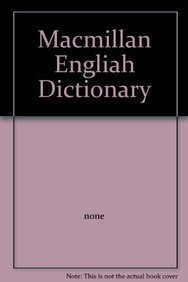 9780230024939: Macmillan Engliah Dictionary