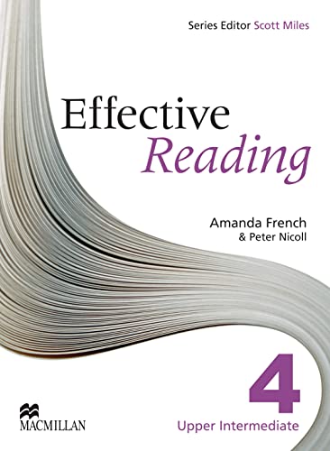 EFFECTIVE READING 4 Upp Sb (9780230029170) by Miles, S.