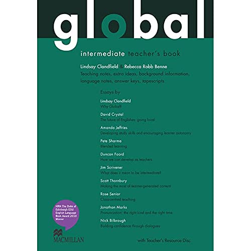 9780230033078: Global Intermediate Teacher's Book Pack