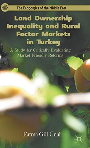 9780230120211: Land Ownership Inequality and Rural Factor Markets in Turkey: A Study for Critically Evaluating Market Friendly Reforms