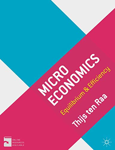 Imagen de archivo de Microeconomics: Equilibrium and Efficiency a la venta por AwesomeBooks