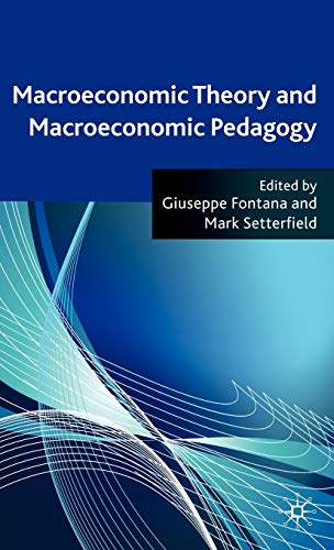 Imagen de archivo de Macroeconomic Theory and Macroeconomic Pedagogy a la venta por Ergodebooks