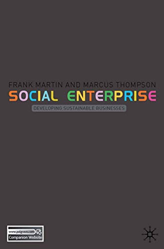 Imagen de archivo de Social Enterprise: Developing Sustainable Businesses a la venta por AwesomeBooks