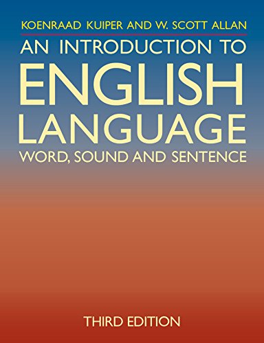 9780230208001: An Introduction to English Language: Word, Sound and Sentence
